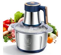 Electric Kitchen Chopper 500 W, 5 L Stainless Steel Chopper with 5 Speeds Adjustable for Vegetables, Fruit and Meat