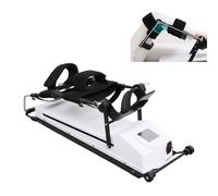 Electric Knee Leg Rehabilitation Trainer, Adjustable CPM Therapy Device with Wireless Remote Control for Lower Limbs Exercise