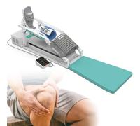 Electric Knee Rehabilitation Trainer, Adjustable Leg Stretching Exerciser with Remote, Ankle Knee Hip Workout Equipment for Home Use