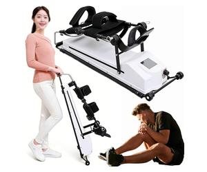 Electric Knee Rehabilitation Trainer,Ankle Training Device,Low Profile OA Knee Brace,10 Speeds Adjustable(M)