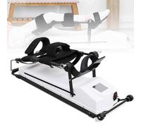 Electric Knee Rehabilitation Trainer with Remote Control, Screen Display, 0-120° Adjustable, Lower Limb Traction & Leg Stretcher for Joint Stiffness and Post-Fracture Recovery