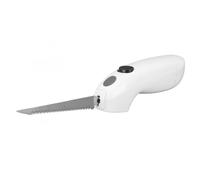 Electric Knife for Carving Meat and Bread, Cordless Stainless Steel Blades, Ergonomic Handle, Easy Use for Cooked Food