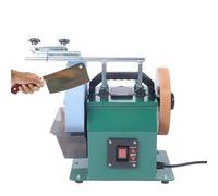 Electric Knife Sharpener, 10 Inch Water Cooled Wet/Dry Stone Grinder, Adjustable Sink Height, Bidirectional Rotation, 95 RPM Low Speed Grinding Machine for Knives & Scissors