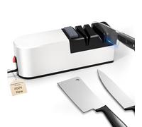 Electric Knife Sharpener, 5 in 1 Knife Sharpening System with Straight Blade