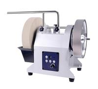 Electric Knife Sharpener - Double Grinding Wheel, Water-Cooled Low-Speed Polishing Machine for Household Use, Two-Way Dry/Wet Sharpener