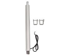 Electric L Actuator 10inch Stroke, L Motion Actuator, Aluminum y Tube Straight Type with IP67 d 3000N Force for RV Roof Trapdoor Bed (12V)