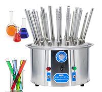 Electric Lab Glassware Dryer with Adjustable Temp 40°-120°, Fast Even Heating in 8-10 Min, Removable Air Ducts, Ideal for Laboratory and Food Processing Use