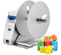 Electric Label Rewinder Machine - Automatic Synchronization Printer, 12-50 RPM Speed, Perfect for Logistics and Shipping Operations
