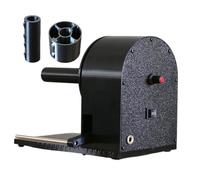 Electric Label Rewinder Machine for 25mm/40mm/76mm Cores, Supports 110mm Max Roll Width, Professional Barcode & Tag Rewinding for Garment and Clothing