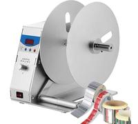 Electric Label Rewinding Machine, Label Rewinder Machine, Maximum Count 9999 & 12-50 RPM Speed Adjustable, Compatible With 1"/1.5"/3" Core and Maximum Label Width 4.53" For Supermarkets