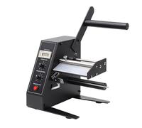 Electric Label Stripping Machine, Adjustable Speed 1-8m/min, Auto Counting 0-999999, Label Applicator for Express and PVC Labels, Width 4-140mm