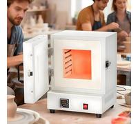 Electric Laboratory Muffle Kiln with Program Control, 2000W, 0-1150°C, for High-Temperature Closed Applications