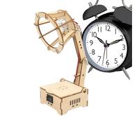 Electric Lamp STEM Kit - Wooden Science Toy, Creative Desk Decor Craft Project |Deepen STEM Understanding Educational Assembly Activity For Kids Learning School Classroom Home DIY Experiment