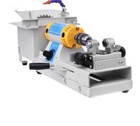 Electric Lathe Grinder Polisher for Jewelry Gemstone Cutting, Jade Carving, Woodworking, and Chisel Work