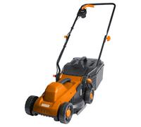 Electric Lawn Mower - 320mm Cutting Width 3 Cutting Heights - 30L Collection Box