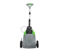 Electric Lawn Mower Grass Trimmer with Detachable Handle Powerful Brushless Motor 6500 RPM Adjustable Cutting Height Lightweight for Small Lawns Up to 540 Sq Ft ABS Aluminum Handle