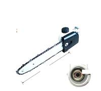 Electric Lawn Mower High Branches Chain Saw Lawn Mower Weeder Hedge Accessories Cutter Brush Parts 12"/10" Gear Head Gearbox Tree Pole Chainsaw for Garden/Lawn(26mm 7 T 10-inch)