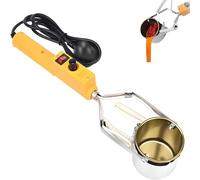 Electric Lead Melting Pot - 150W-300W, 500-3000g Capacity, 150-450°C, Portable with Handle, for Fishing Weight Molds DIY Metal Pendant, Melts Tin Lead Glue Wax