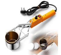 Electric Lead Melting Pot Kit, Adjustable Temperature 150-450℃, 150W/250W/300W Handheld Metal Melting Furnace for DIY Crafts and Fishing Weights