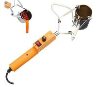 Electric Lead Melting Pot - Portable Solder Furnace with Handle, Temperature Range 100-450℃, Melts in 10 Minutes, 150W