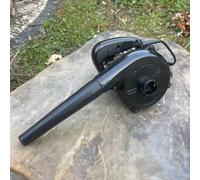 Electric Leaf Blower Vacuum Mulcher 3-in-1 Garden Tool for Patio Lawn Debris Collection with Shoulder Strap Black 38cm