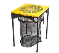 Electric Leaf Bud Trimmer - 18 Inch, 3 Speed Adjustable with 6 Steel Blades & Collection Bag for Hydroponic Plants and Flower Cutting