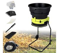 Electric Leaf Mulcher Shredder 2500W, 8000rpm Garden Cleanup Tool with Wheels, Adjustable Cutting Size, Includes Storage Bag for Easy Maintenance
