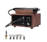 Electric Leather Edge Creaser with 5 Heads and 10 Temp Control for Professional Leather Crafting