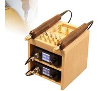 Electric Leather Edge Creaser with Intelligent Temperature Control, 0-480℃ Heating Press Tool for Sealing, Stamping, and Creasing in Leatherworking