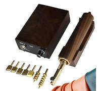 Electric Leather Edge Ironing Machine, Handheld 72W Leather Trimming Machine with Temperature Range 150-450℃, for Leather Products, Including Shoes, Bags, Belts