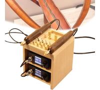 Electric Leather Edge Ironing Polishing Machine, Handheld Creasing Trimming Tool for Leather Crafting