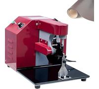 Electric Leather Edge Oiling Machine Adjustable Thickness & Dual Speed Control for Precision Leathercraft & Finishing
