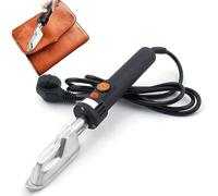 Electric Leather Iron, 150W Digital Display Mini Iron With 50-350°C Adjustable Temperature, For Leather Crafts,Shoes, Crease Removal