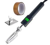 Electric Leather Iron with Adjustable Temperature Control for Craft Repair and Wrinkle Removal