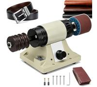 Electric Leather Polishing Machine, with Independent Power Switch and stepless Speed Control knob, for All Vegetable Tanned Leather Products