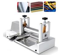 Electric Leather Rolling Machine for Laminating and Folding, High Speed Cutting for Leather and Paper Crafts