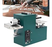Electric Leather Strip Cutter Machine - 60W Adjustable Strap Splitter for DIY Leathercraft Projects, Bags, Shoes, and Paper Crafting
