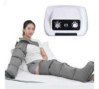 Electric Leg Air Compression Boots, 4/6 Cavity Lymphatic Drainage for Waist Arm Leg Air Wave Relax Instrument, Circulation Improve Pain Relax, Timed and Adjustable Pressure (4 Cavities 1 arm + 1