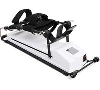 Electric Leg Exercise Device with LCD Display, Knee Rehabilitation Trainer, Adjustable Angle and Speed, Wireless Remote Control