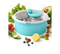Electric Lettuce Produce Washer And Salad Spinner, One-Touch Dryer | With Removable Colander Bowl, Fruit and Vegetable Cleaner, Non-Slip Base, USB Kitchen Prep Tool for Greens, Berries, Herbs