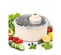Electric Lettuce Produce Washer And Salad Spinner, One-Touch Dryer | With Removable Colander Bowl, Fruit and Vegetable Cleaner, Non-Slip Base, USB Kitchen Prep Tool for Greens, Berries, Herbs