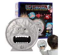 Electric Lie dètector Toy - Interactive Party Game With Shock & Finger Bite Prank, Sound & Light Effects For Family & Friends, Prank Toys Practical Jokes Game, Requires 3 AA Batteries