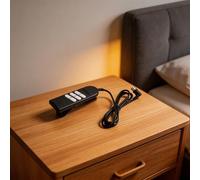 Electric Lift Chair Remote Replacement with 5-Pin Connector for Use on Power Recliners and Adjustable Sofas with 2 4 or 6 Button Functionality (6-button elbow)