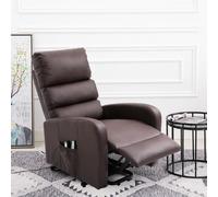 Electric Lift Chair with Heat/Vibration Massage, 90-130° Recliner for Elderly