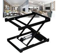 Electric Lift Coffee Table with Remote Control, Height Adjustable, Modern Design, Portable, Space-Saving Fur for Living Room, Smart Home tials