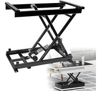 Electric Lift Dining Coffee Table Manual Control Adjustable Desk for Modern Office Multifunctal Working Platform for Home & Equint Maintenance