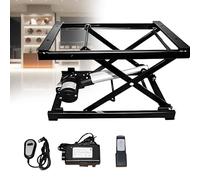 Electric Lift Platform with Dual Motor Synchronization for Adjustable Dining Tables, Wired and Remote Control Options