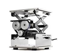 Electric Lift Platform with Remote Control 10kg Load Capaci 60 Seconds Speed Ideal for Scientific Labs Adjustable Height and Portable Design.