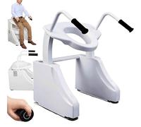 Electric Lift Toilet Chair with Automatic Height Adjustment, Ideal for Narrow Spaces