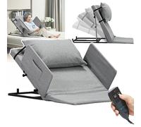 Electric Lifting Bed Backrest with Remote Control, Medical Pillow Lifter, 2°-65° Adjustable Sit-up Back Rest Reclining Support Back Cushion for Elderly for Elderly,Injured,Pregnant Woman,85 * 120cm
